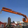 OUCO customized 6 ton 22m folding boom marine crane saves space